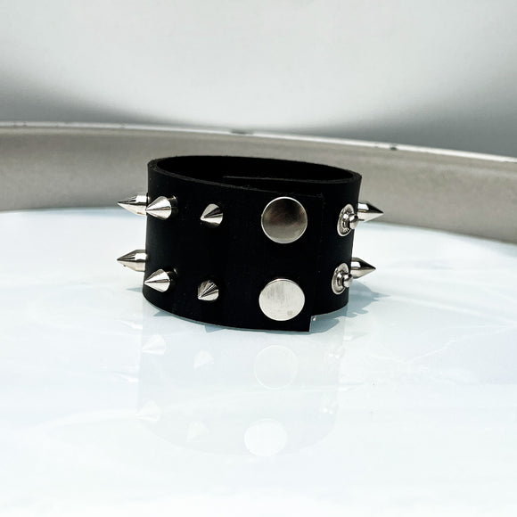Nobuo's Spiked Leather Cuff