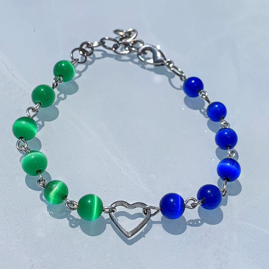 G & K Heart Bracelet