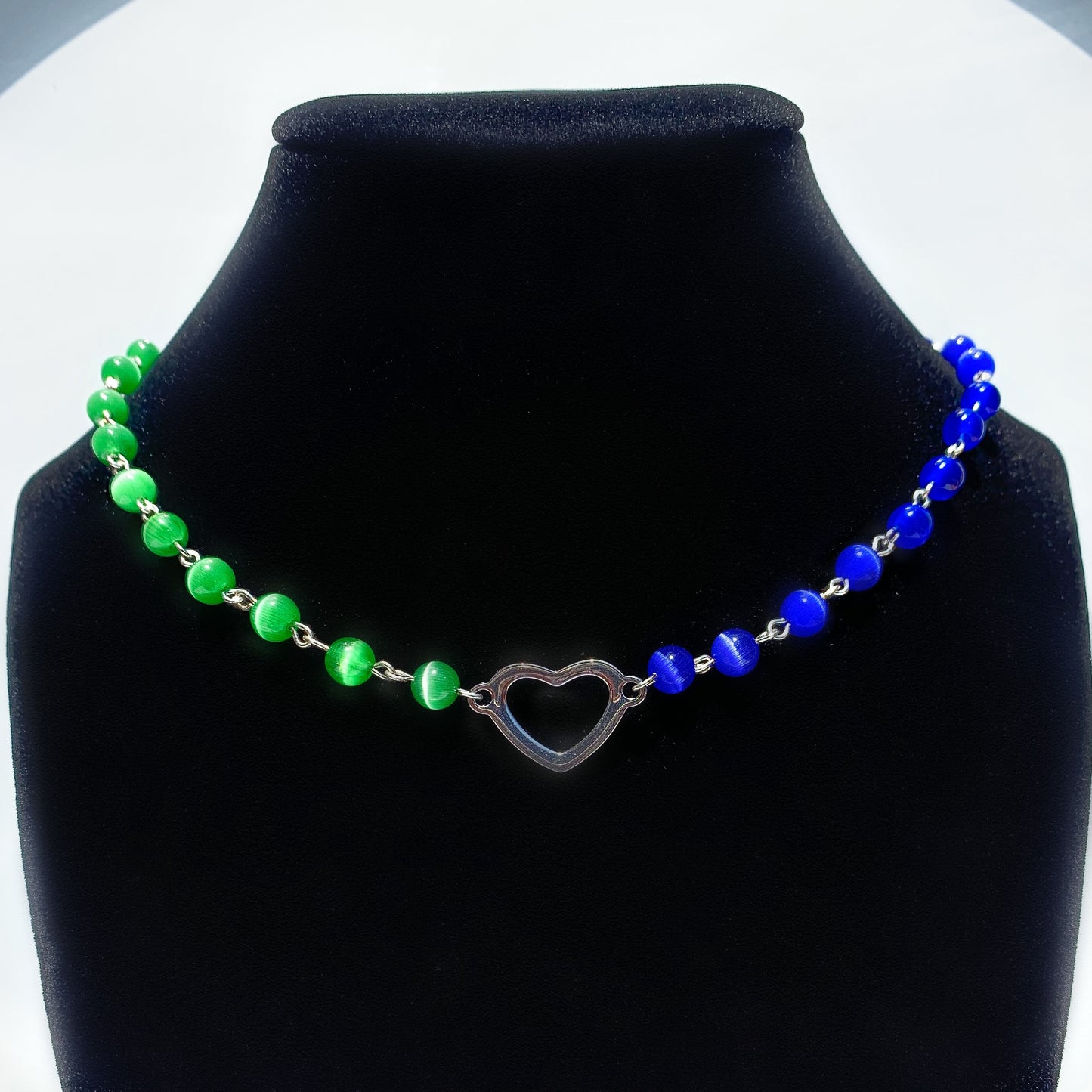 G & K Heart Necklace