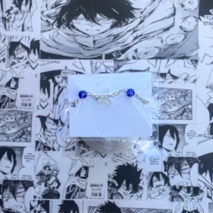 Tamaki's Blue Butterfly Anklet