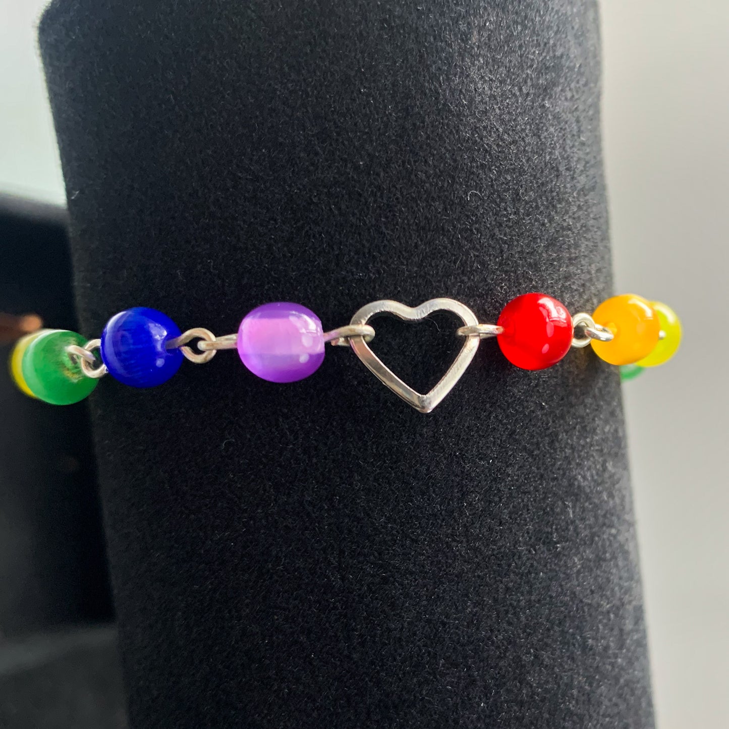 G&K Pride Heart Bracelet