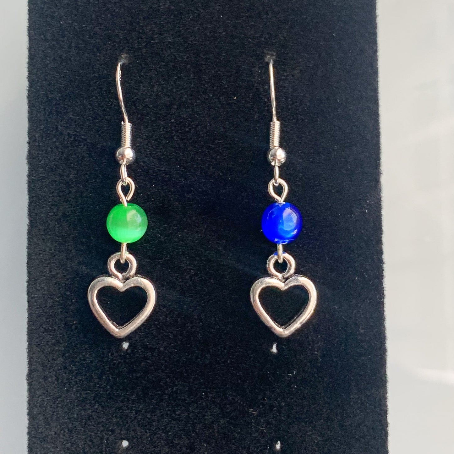 G & K Heart Earrings