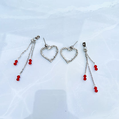 Bleeding Heart Earrings